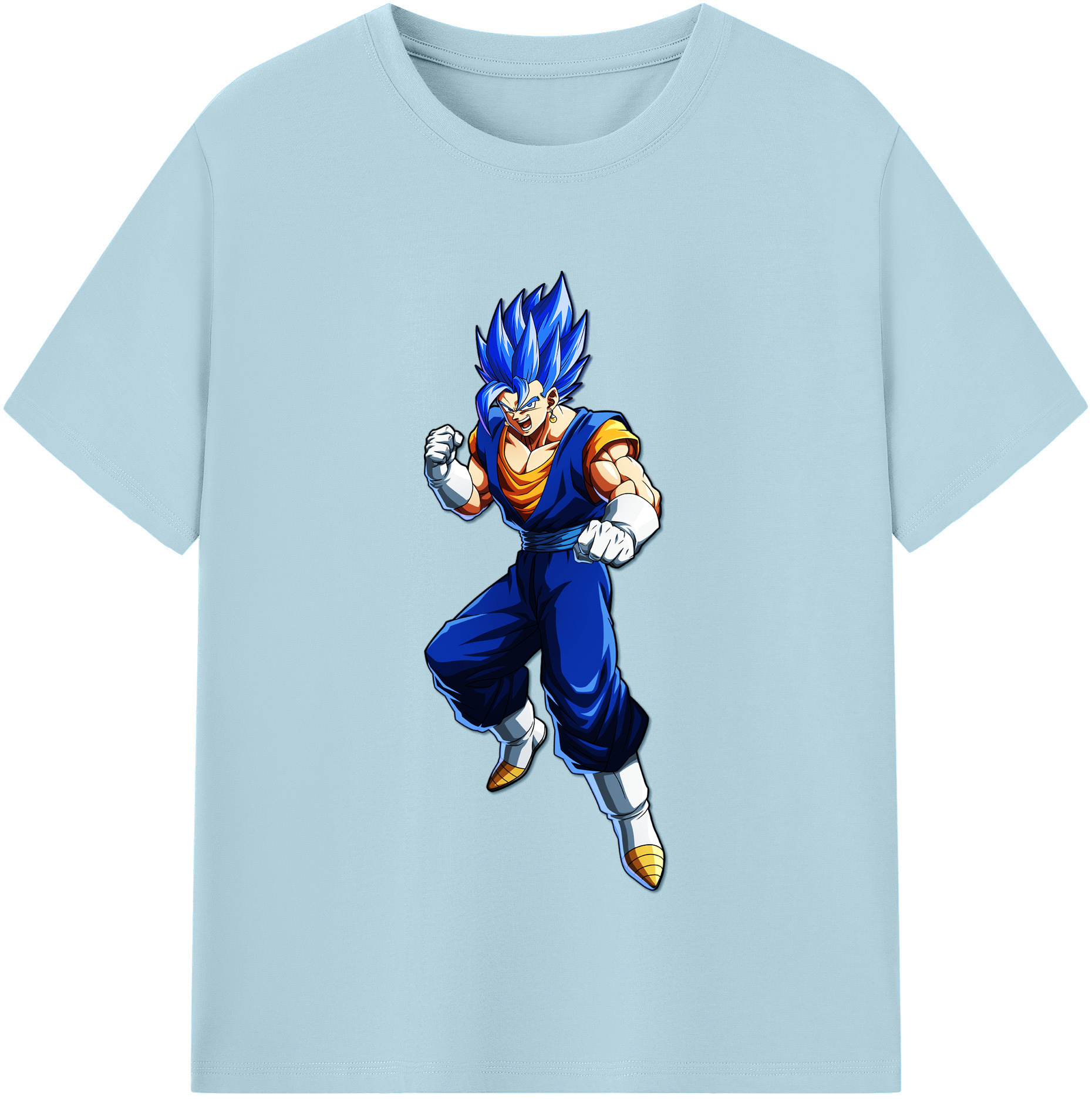 （画像用） ドラゴンボール ベジット DRAGON BALL Vegetto 綿100％半袖Tシャツ（フロントプリント）